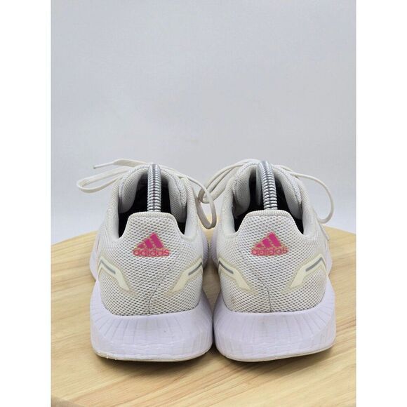 adidas Neo Runfalcon 2.0 FY9623 Womens Running Shoes white- pink Size 8.5 - Picture 4 of 9